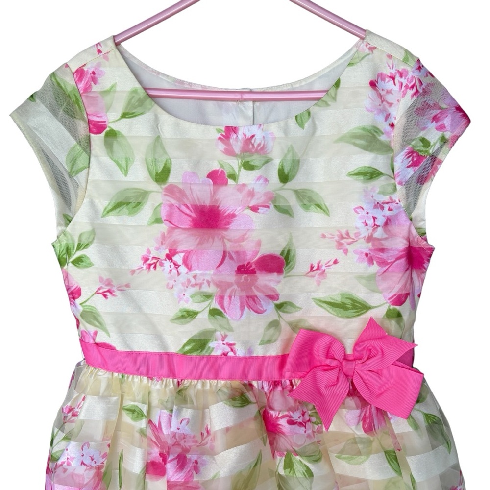 Jona Michelle Yellow Floral Dress 7 - Picture 3 of 12